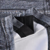 3D Faux Denim Jacket Printed Short Sleeve T-shirt
