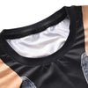 3D Faux Denim Jacket Printed Short Sleeve T-shirt