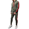 Color Spliced Hoodie and Pants