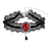 Fashion Jewelry Black Hollow Lace Choker Necklace