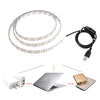 ZDM Waterproof 2835 White LED USB Background Strips Lamp Stripe Switch DC5V