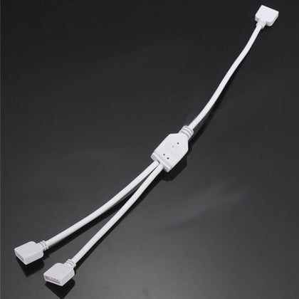 ZDM 1 to 2 / 3 / 4 Female 5 Pin Splitter Cable Wire Connector for RGB 5050 LED Strip Light