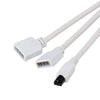 2x5M 2835 300 LEDs RGB Strips with IR 44 Key Double Outlet Controller DC12V