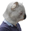 Halloween Cosplay Animal Koala Latex Head Mask