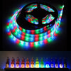 2x5M 2835 300 LEDs RGB Strips with IR 44 Key Double Outlet Controller DC12V