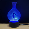 M.Sparkling TD072 Creative Aquarius 3D LED Lamp