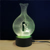 M.Sparkling TD072 Creative Aquarius 3D LED Lamp