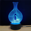 M.Sparkling TD072 Creative Aquarius 3D LED Lamp