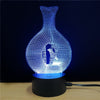 M.Sparkling TD072 Creative Aquarius 3D LED Lamp