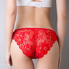 Sexy Lace Panties Transparent Seductive Briefs Breathable Cotton Strap Tote Hip