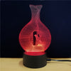 M.Sparkling TD072 Creative Aquarius 3D LED Lamp