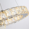 Nordic Post Modern Crystal Three Color Switch Chandelier