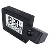 FanJu FJ3531 Digital Projection Alarm Clock Temperature and Time Sync with LCD Backlit Screen