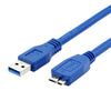 USB 3.0 Male AM to Micro B Hard Disk Data Sync Extension Cable