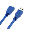 USB 3.0 Male AM to Micro B Hard Disk Data Sync Extension Cable