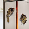 Lovely Animal PVC Toilet Wall Sticker