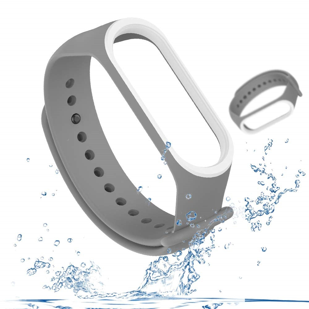 Two-Color Anti-Lost Replacement Strap for Xiaomi Mi Band 4