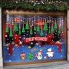 Christmas Tree Window Decoration Storefront Glass Door Sticker XH6255