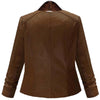 Plus Size Women's Locomotive Leather Suit