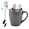 Cute Cat Spoon Long Handle Spoons Flatware Drinking Tools  Gadgets
