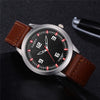 GAIETY G540 Men's Casual PU Leather Band Wrist Watch