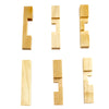 Intelligent Wooden Interlocking Jigsaw Educational Toy
