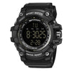 SANDA Men's Fashion Movement Waterproof LED Electronic Watches