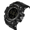 SANDA Men's Fashion Movement Waterproof LED Electronic Watches