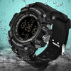SANDA Men's Fashion Movement Waterproof LED Electronic Watches