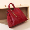 Fashion PU Leather Shoulder Bags Brand High Quality Ladies Tote Bag Women Big Handbags 2 pieces