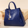 Fashion PU Leather Shoulder Bags Brand High Quality Ladies Tote Bag Women Big Handbags 2 pieces