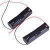 3.7V 18650 Battery Holder Case Plastic Battery Storage Box with Wire Leads- 5Pcs