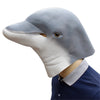 Halloween Cosplay Dolphin Latex Head Mask for Funny Ball Party Show