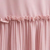 Simple Mid-Sleeve Plus-Size Chiffon Shirt