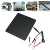 20W Solar Panel 12V / 5V Battery Charger For RV Boat Car Home Clip