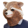 Halloween Cosplay Bear Latex Head Mask for Funny Party Show