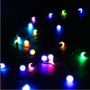Jiawen Christmas Lights String 5m 50 LEDs RGB Holiday Ball  Light  AC 220V