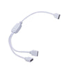 Brelong 10M 2835SMD RGB 600 LED RGB Non-waterproof Strip Light + Controller + Cable Connector + Adapter 3A EU / US 100 - 240V
