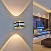 LedTey 3W Double Crystal 100-240V Wall Lamp
