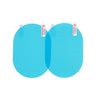 95MM 135MM Car Rear View Mirror Protective Film Rainproof Fogproof Dust 2PCS