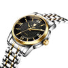 Tevise Luminous Calendar Waterproof Leisure Automatic Mechanical Men'S Watch
