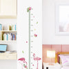 Flamingo Measure Height Gauge Sticker for Children'S Room Removable Wall Sticker