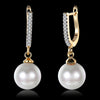 Zircon Drop Pearl Set Romantic Wind Earring Earring Clip