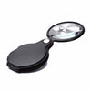 Handheld Folding Magnifying Glass Magnifier Loupe Reading for the Aged
