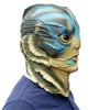 Halloween Cosplay Fish Men Latex Head Mask