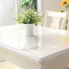 PVC Transparent Soft Glass Crystal Plate Plastic Tablecloth Table Mat
