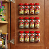 Wall Sticky Spice Bottles Gripper Organizer Storage Rack Kitchen Accessories