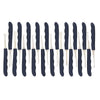LOCKMALL 7-piece Transparent Lock + 24-piece Single Hook Unlocking Tool Set