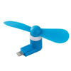 Lighting Mobile Phone Fan Portable Dock Cool Cooler Rotating Fan for iPhone 6 / 6 Plus / iPhone SE / 5S