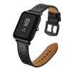 20MM Genuine Leather Wristband Bracelet Strap for Xiaomi Huami Amazfit Bip Youth